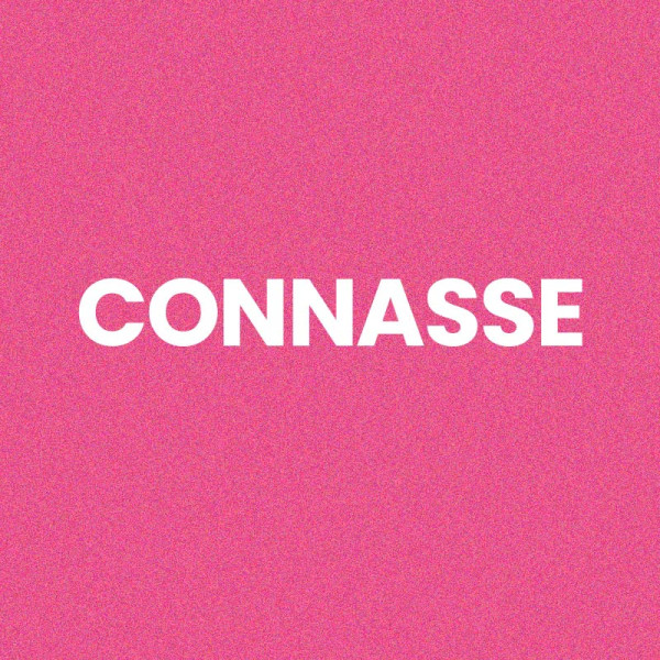 Chaussettes à paillettes roses tuftées « Connasse » – Pointure 36-42 – STC