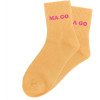 Chaussettes à paillettes orange tuftées « Ma Go » – Pointure 36-42 – STC