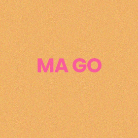 Chaussettes à paillettes orange tuftées « Ma Go » – Pointure 36-42 – STC
