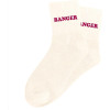 Chaussettes à paillettes beige tuftées « BANGER » – Pointure 36-42 – STC