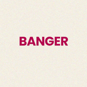 Chaussettes à paillettes beige tuftées « BANGER » – Pointure 36-42 – STC