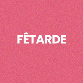 Chaussettes à paillettes roses tuftées « Fêtarde » – Pointure 36-42 – STC