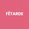Chaussettes à paillettes roses tuftées « Fêtarde » – Pointure 36-42 – STC