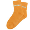 Chaussettes à paillettes oranges tuftées « Fofolle » – Pointure 36-42 – STC