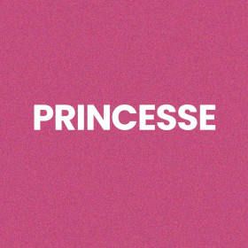Chaussettes à paillettes roses tuftées « Princesse » – Pointure 36-42 – STC
