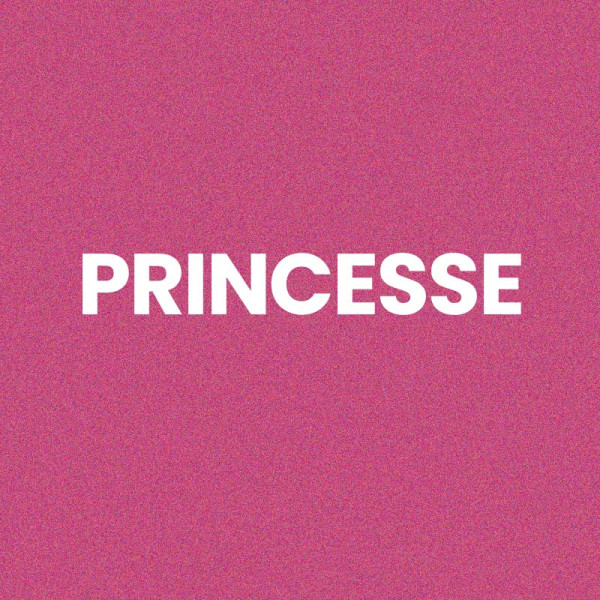 Chaussettes à paillettes roses tuftées « Princesse » – Pointure 36-42 – STC