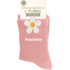 Chaussettes à paillettes roses tuftées « Poulette » – Pointure 36-42 – STC