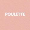 Chaussettes à paillettes roses tuftées « Poulette » – Pointure 36-42 – STC