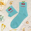 Chaussettes à paillettes bleues tuftées « Unique » – Pointure 36-42 – STC