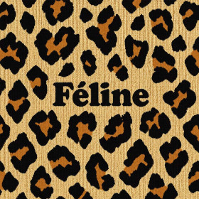 Chaussettes - Femme - Motif léopard avec paillettes - Féline - Taille 36/42 - Humour - Cadeau