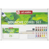Coffret d’initiation à la gouache Talens Art Creation – 12 tubes de 12 ml et accessoires