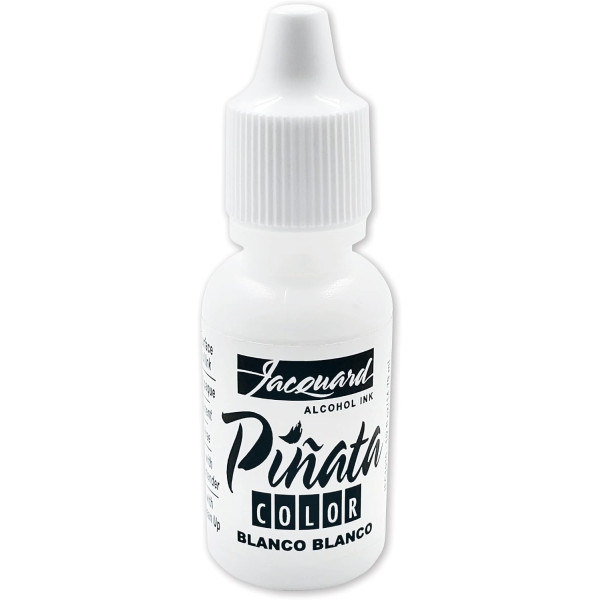Encre à alcool Piñata Jacquard – Blanc intense Blanco Blanco n°030