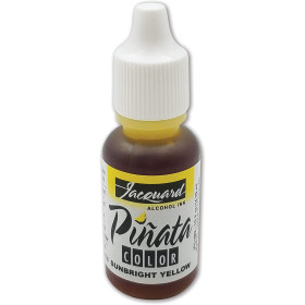 Encre à alcool Piñata Jacquard – Jaune soleil Sunbright Yellow n°002