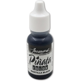 Encre à alcool Piñata Jacquard – Noir voilé Mantilla Black n°031