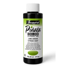 Encre à alcool Piñata Jacquard – Citron vert Lime Green n°021 – 118 ml
