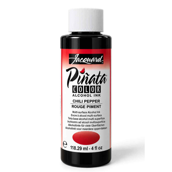 Encre à alcool Piñata Jacquard – Rouge piment Chili Pepper n°009 – 118 ml