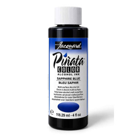 Encre à alcool Piñata Jacquard – Bleu saphir Sapphire Blue n°017 – 118 ml
