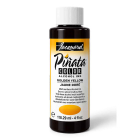 Encre à alcool Piñata Jacquard – Jaune doré Golden Yellow n°004 – 118 ml