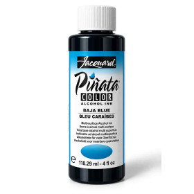 Encre à alcool Piñata Jacquard – Bleu Caraïbes n°019 – 118 ml