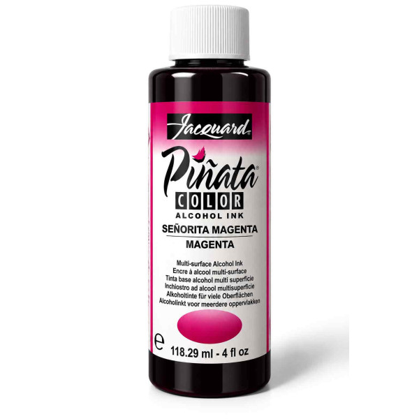 Encre à alcool Piñata Jacquard – Magenta n°011 – 118 ml