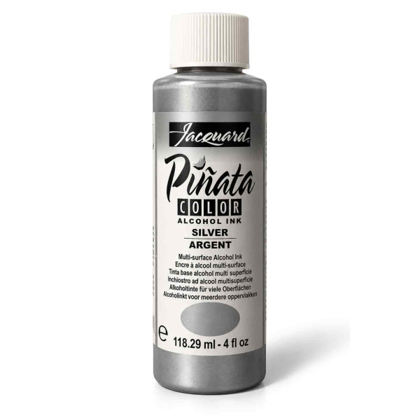 Encre à alcool Piñata Jacquard – Argent n°033 – 118 ml