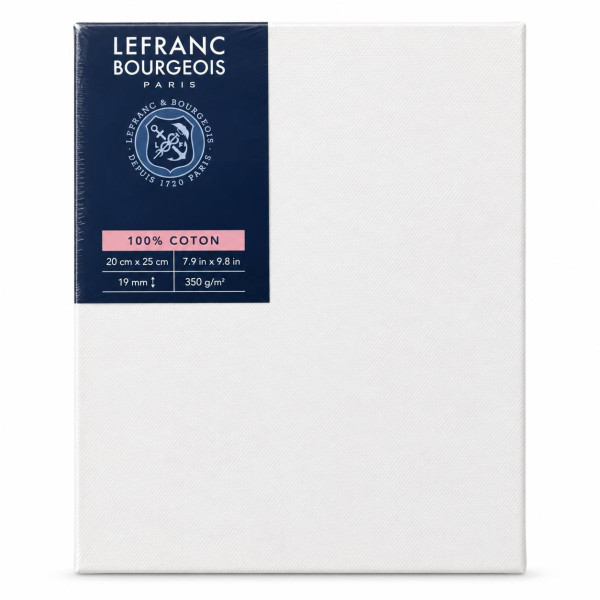 Châssis - Toile - 20x25cm - 100% coton - Lefranc Bourgeois