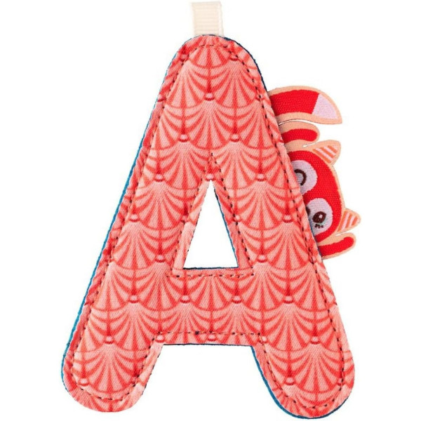 Lettre décorative A en tissu – Alice la renarde – Lilliputiens