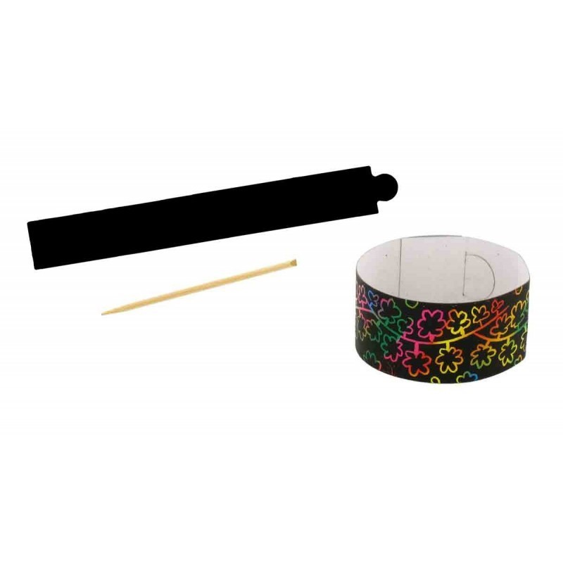 4 Bracelets A Gratter + 1 Grattoir - Ctop | à seulement 2,99 €
