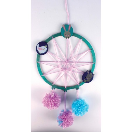 2 Cercles Attrape-R√Äves En Mdf Perfores Diamètre 20 Cm / 15 Cm - Ctop | à seulement 3,5 €