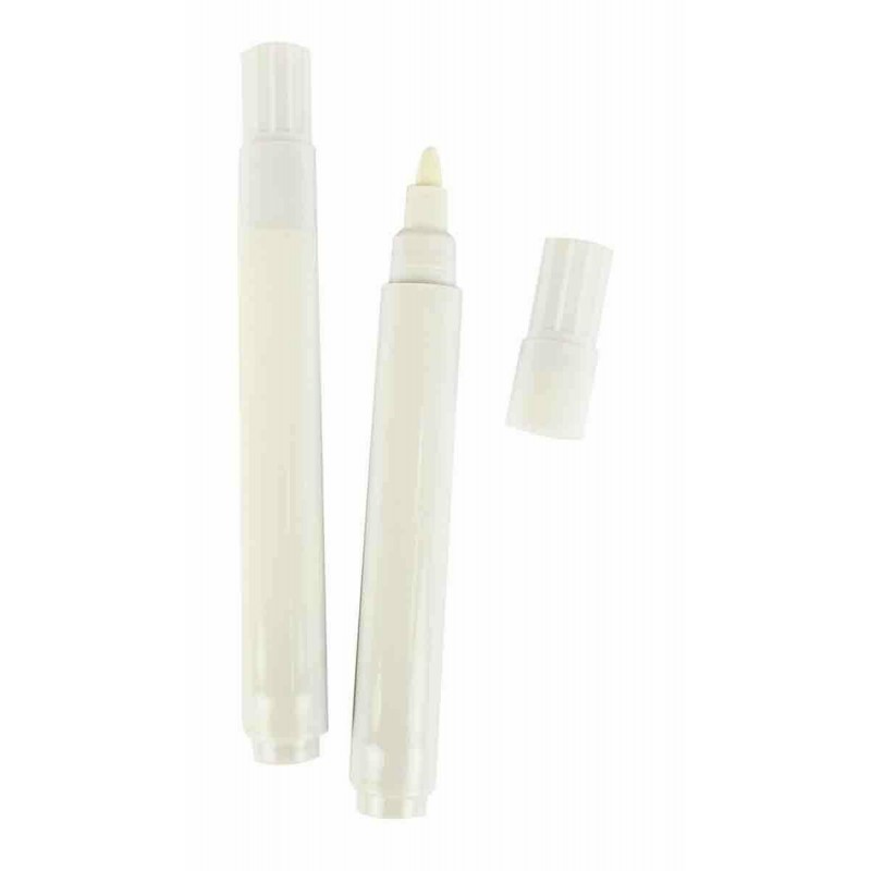 BLISTER DE 2 MARQUEUR CRAIE LIQUIDE 6 M BLANC - CTOP