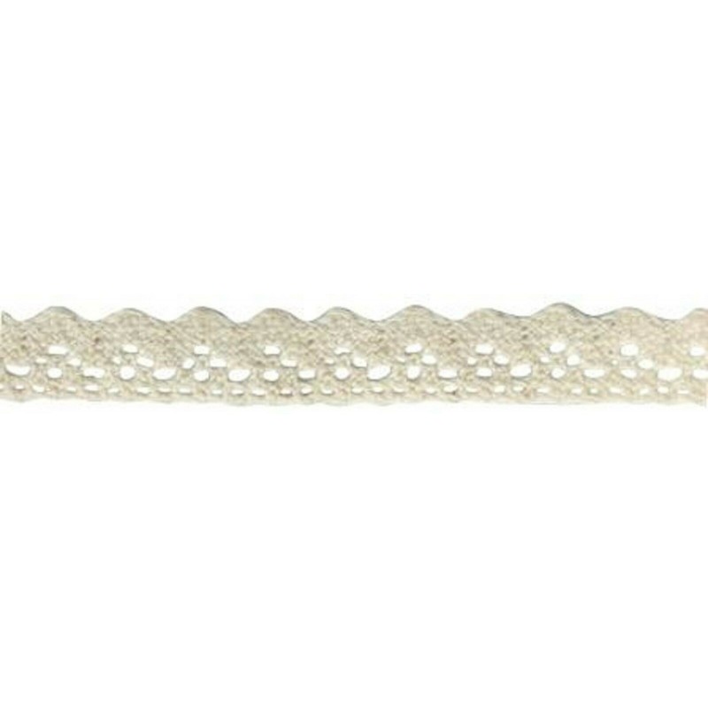 photo-Ruban - Dentelle - Crème - Adhésif - Loisirs créatifs - 1m x 1,5cm