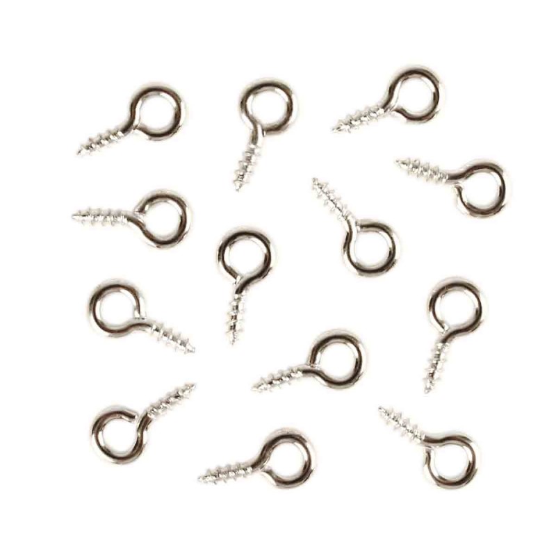 50 PITONS A VISSER ARGENTES 5 X 10 MM - CTOP