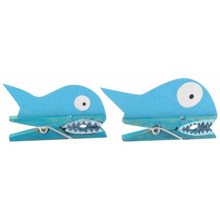 Sachet De 50 Mini Pinces En Bois Naturel 2,5 Cm - Ctop | Surdiscount