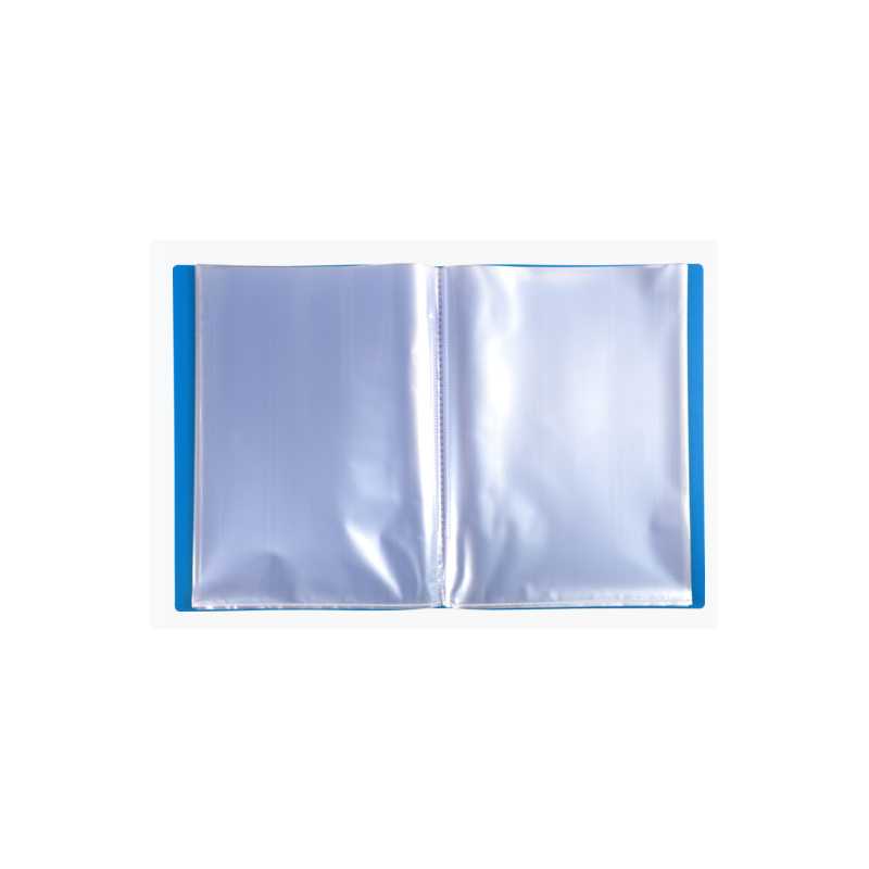 Porte-Vues 40 Vues Bleu Clair - Exacompta | Surdiscount