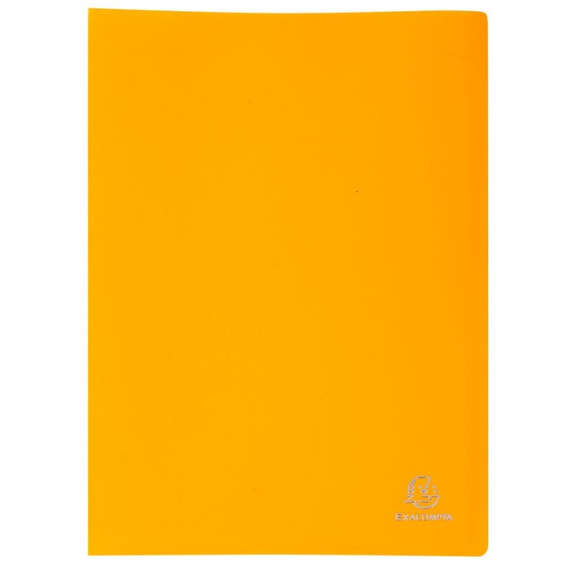 photo-Portes-vues - 60 vues - 30 pochettes - Jaune - A4 - Souple - Exacompta