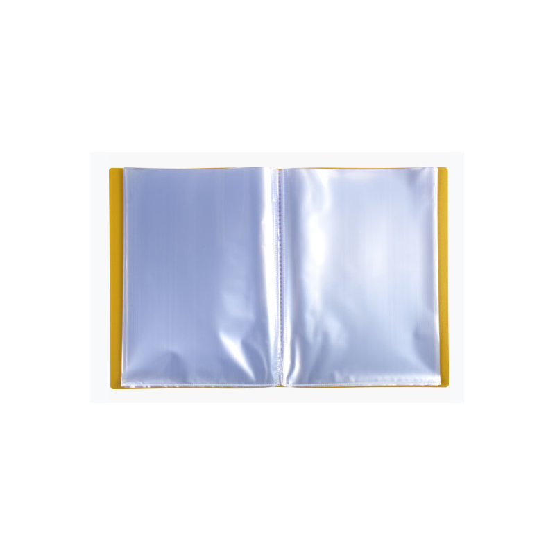 Porte-Vues 60 Vues Jaune - Exacompta | Surdiscount