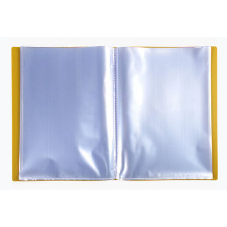 Porte-Vues 60 Vues Jaune - Exacompta | Surdiscount