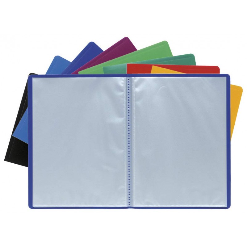 Porte-Vues 160 Vues Noir - Exacompta | Surdiscount