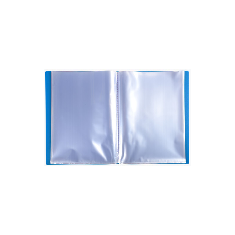 Porte-Vues 160 Vues Bleu Clair - Exacompta | Surdiscount