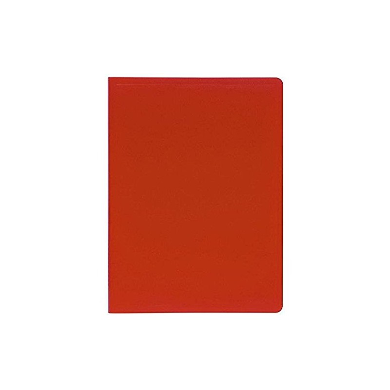 photo-Portes-vues - 160 vues - 80 pochettes - Rouge - A4 - Souple - Exacompta