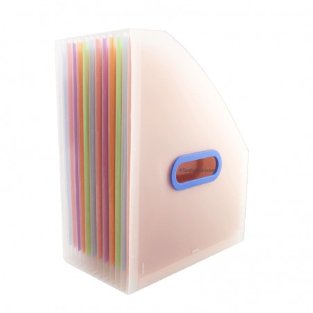 Trieur Accordeon A4 Aquaclass Viquel Extensible 12 Compartiments pas cher