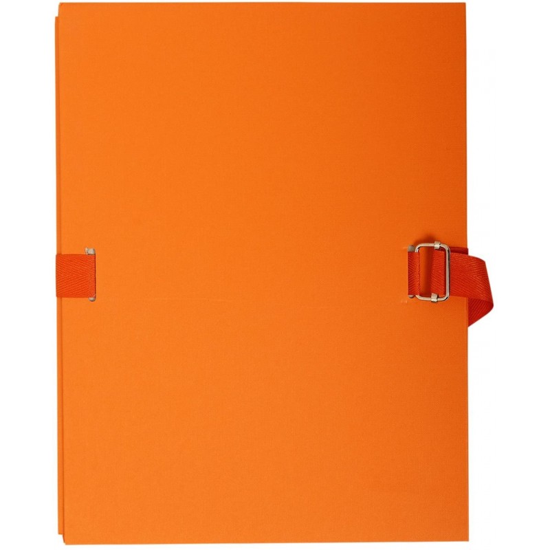 Chemise A Dos Extensible/Sangle Orange 734E - Exacompta | Surdiscount