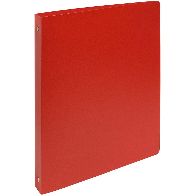 photo-Classeur - Souple - Rouge - Grand format - 4 anneaux - Dos 30mm - Exacompta