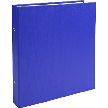photo-Classeur - Petit format - Bleu - 17x22cm - 2 anneaux - Dos 25mm - Cartonné
