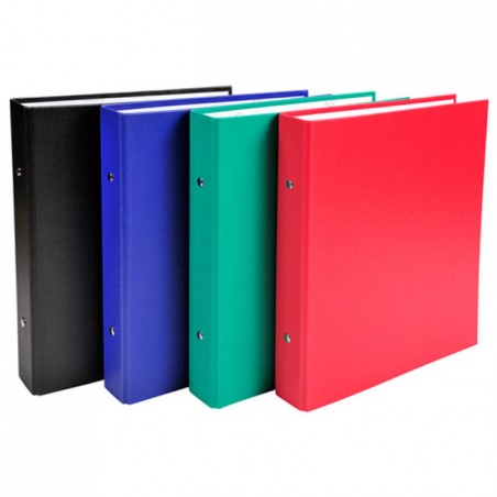Petit Classeur 17 X 22 Cm - Rouge - 2 Anneaux - Exacompta | à seulement 2,2 €