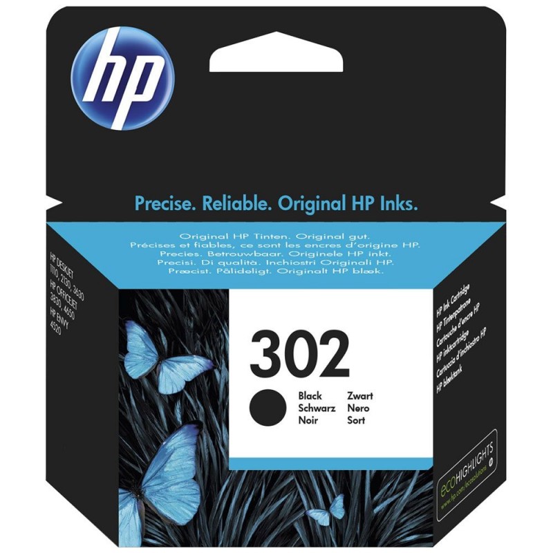 Cartouches D'encre Remanufacturées 302 XL Noir - Compatibles HP Officejet 3831 - Neuf En Emballage