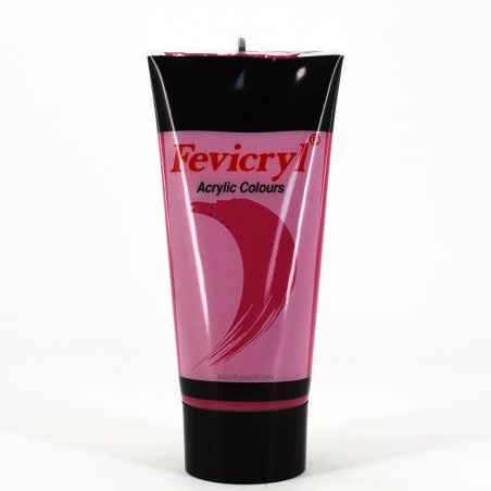 Tube de peinture acrylique - 200ml - Alizarin Crimson - Fevicryl