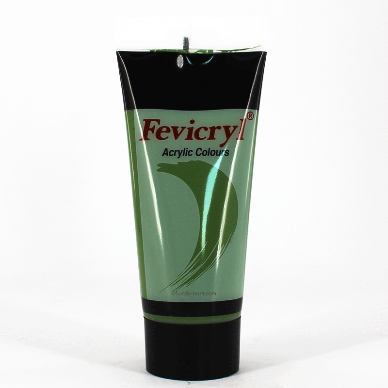 Peinture Acrylique en tube - olive green - Amt pas cher