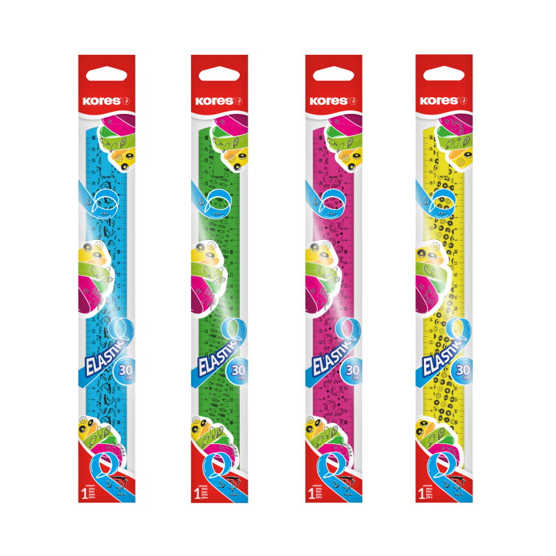 Règle Élastique 30Cm - Kores | Surdiscount
