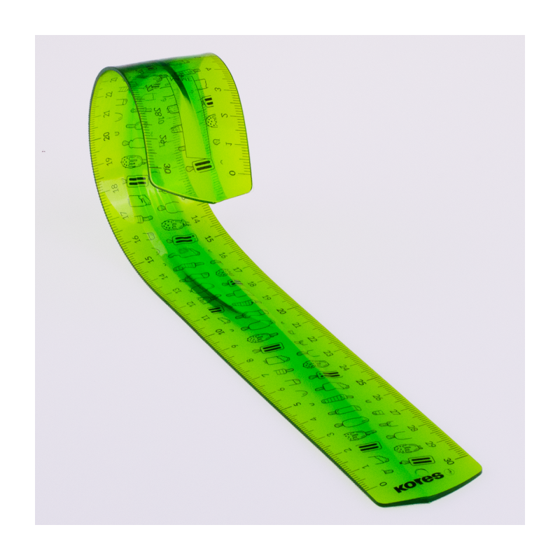 Règle Élastique 30Cm - Kores | à seulement 0,99 €